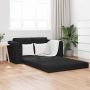 Sofa lova 60cm Juoda Aksomas
