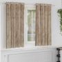 Aksominio tipo užuolaidos 2 pcs šampano 175 x 140 cm Aksomas