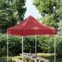 Proginės palapinės stogas, tamsiai raudonas, 2x2m, 270 g/m²