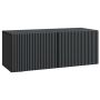 Sieninė TV spintelė Juoda 78,5 x 31 x 30 cm Apdirbta mediena