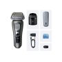Braun Shaver | Series 9 Pro+ 9675cc | Operating time (max) 60 min | Wet & Dry | Lithium Ion | Grey
