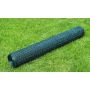 Vielos tinklas, žalias, 25x0,5m, dengtas PVC danga