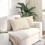 Sofa Pagalvės 2 pcs Smėlio 60 x 40 cm audinys