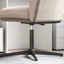 Biuro kėdės dujų cilindras Juoda 355-540 mm Geležis