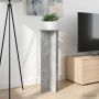 Augalų stovas 2 pcs Betono pilka Ø40 x 100 cm Apdirbta mediena