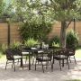 Sodo valgomojo komplektas 7 pcs Ruda