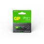 Elementai GP ULTRA+ ALKALINE AAA/LR03, 1,5V, 2 vnt.