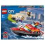 Konstruktorius LEGO City Ugniagesių kateris 60373