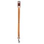 Pavadėlis Zolux LEATHER LINED, šviesiai ruda, 1 m