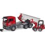 Komplektas Bruder Truck & Loader MAN TGS 03767