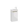 Vazonas Prosperplast Boardee, Ø 38.3 x 21.2 cm, antracito