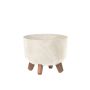 Vazonas Prosperplast Gracia, plastikinis, Ø 20 cm, smėlio