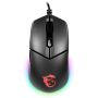 Žaidimų pelė MSI Clutch GM11, juoda