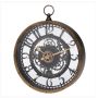Sieninis laikrodis 837362050, aukso/juoda, metalas, D26.5 cm