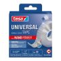 Dvipusė lipni juosta Tesa Universal, dvipusė, 3 m x 3 cm