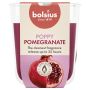 Žvakė, aromatinė Bolsius Poppy Pomegranate, 25 h