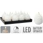 Kalėdinė dekoracija su LED apšvietimu, 13 cm