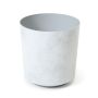 Vazonas Lamela Solo 927-32, plastikinis, Ø 30 cm, baltas