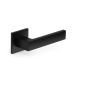 Durų rankena, vidaus Q Slim Black CUBE Q SLIM, juoda