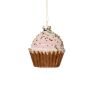 Eglutės žaisliukai Christmas Touch Cupcake,9 cm
