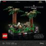 LEGO Star Wars Endoro greitaeigio motociklo gaudynių diorama