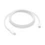 Kabelis Apple, 2 x USB Type-C, 200 cm, balta, 240 W