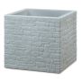 Vazonas Scheurich Stony Grey, plastikinis, Ø 29 cm, pilkas