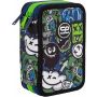 Penalas CoolPack Monster, 13 cm x 7.5 cm, juoda/žalia