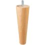 Baldų kojelė Haushalt HAH87457, 15 cm, šviesus bukas