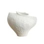 Vaza Domoletti MULWH4293, 18 cm, balta