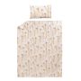 UŽVALK KOMPL MEDV WHITE FLOWERS 140X200
