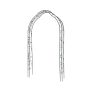 Arka Garden Center, 145 cm x 37.5 cm x 260 cm, metalas
