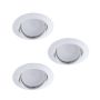 Šviestuvas įleidžiamas Kanlux Tribis 23854, 3x10W, GU10, bal