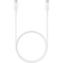 Laidas SAMSUNG USB Type C M, USB Type C M, 1m, baltas