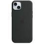 Telefono dėklas Apple Silicone MagSafe, iPhone 15, juoda