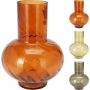 Dekoratyvinė vaza AAE440970, 23 cm, geltona/oranžinė/pilka