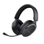 Belaidės žaidimų ausinės TRUST GXT 491 FAYZO, juodos
