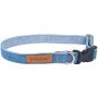 Reguliuojamas antkaklis Amiplay Denim, mėlyna, 450-700x25 mm
