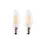Lemputė Osram LED, B40, šiltai balta, E14, 4 W, 470 lm