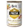 Šlapias šunų maistas BRIT FRESH, vištiena, 400 g