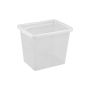 Daiktadėžė OKKO BASIC BOX, 31 l, skaidri, 33×42,5×34,7 cm