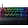Klaviatūra Razer Huntsman V2 TKL Linear Red EN, juoda