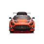 Vaikiškas elektromobilis Mercedes AMG GT3, juoda/oranžinė