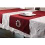 Stalo takelis Domoletti TRC-10 RED, raudona, 45 x 140 cm