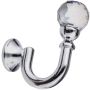 Užuolaidų laikiklis DOMOLETTI MINI CRYSTAL, chromo