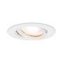 Šviestuvas įleidžiamas Light Prestige Lagos, 50W,GU10,baltas