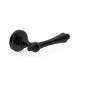 Durų rankena, vidaus R Classic Black OLIVIA R, juoda