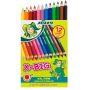 Spalvotieji pieštukai Jolly X-BIG, 12 vnt.