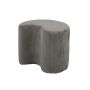 Pufas Domoletti 53000009208, pilkas/tamsiai pilka 44x55x36cm