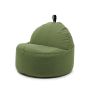 Sėdmaišis SoSoft Round XL Teddy, alyvuogių žalia